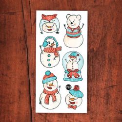 CC23 PICO TATOO - LES JOYEUX BONHOMMES DE NEIGE